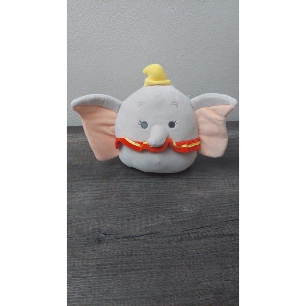 Kellytoy Squishmallow 8” DUMBO the ELEPHANT DISNEY NWT New with Tags